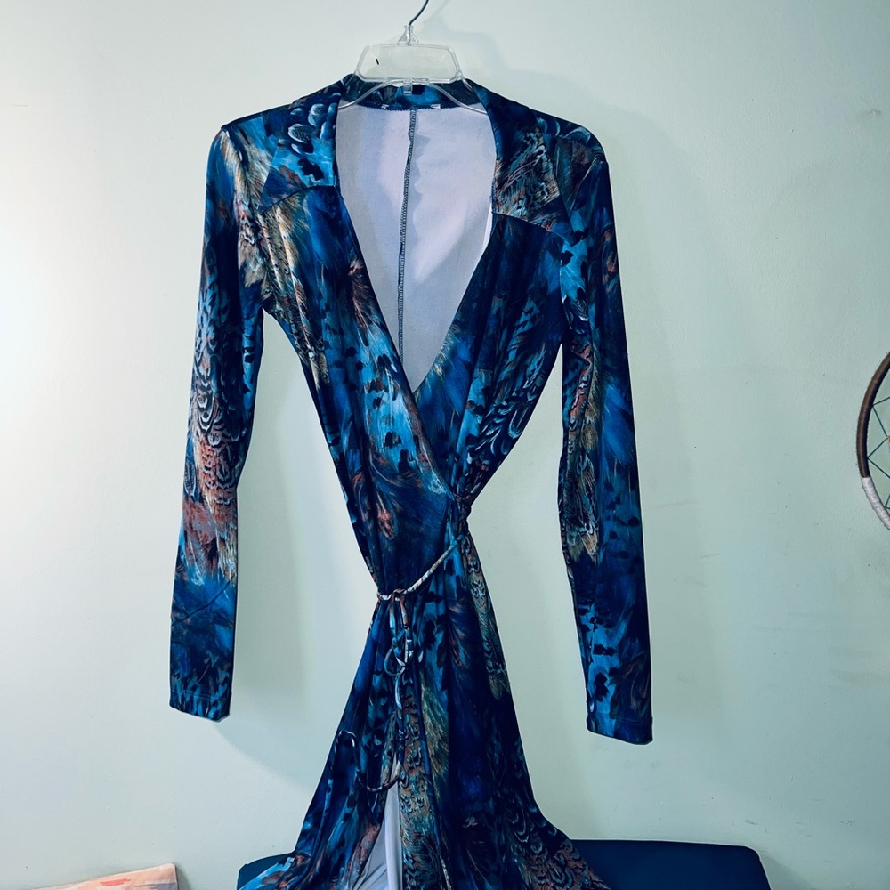 Vintage Y2K wrap dress